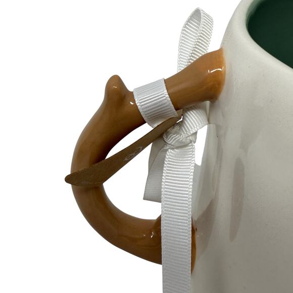 Rae Dunn Artisan Collection By Magenta X Disney Bambi Ceramic Mug Antler Handle - Picture 7 of 15